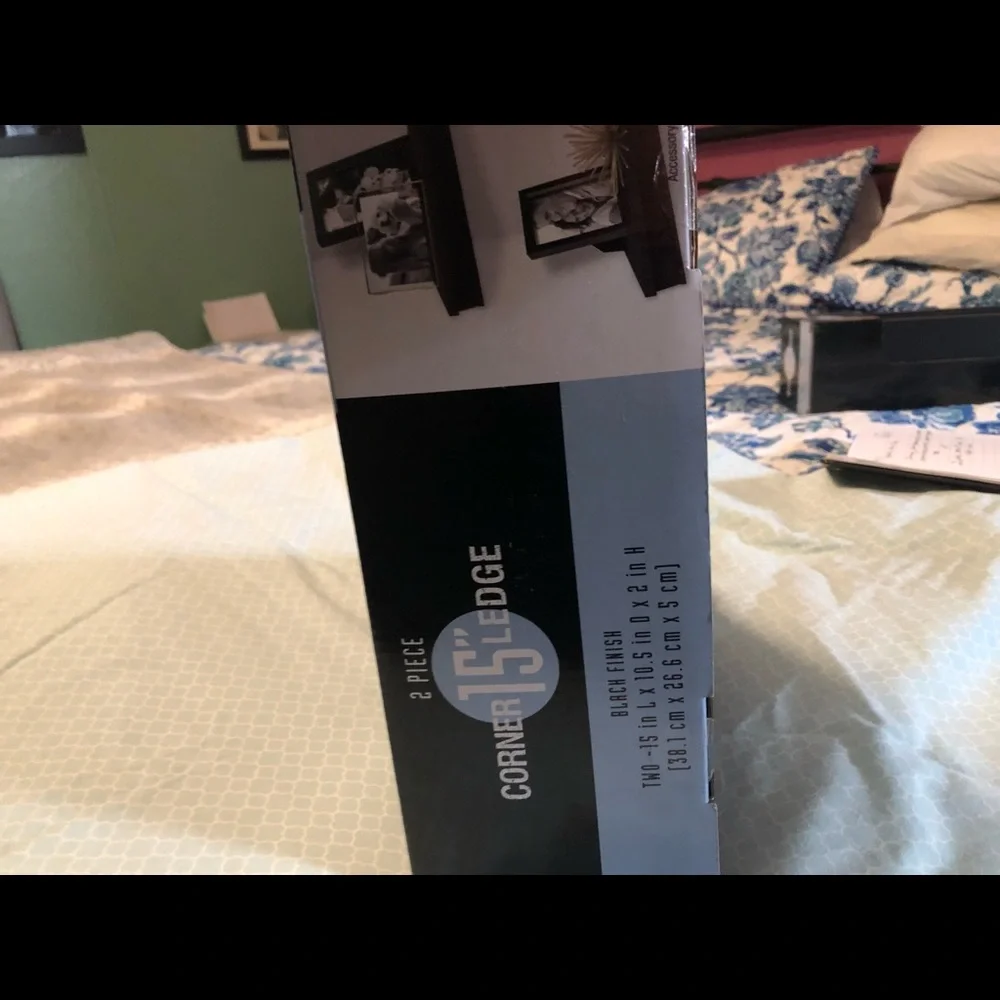 2 Piece Corner 15” Ledge NIB